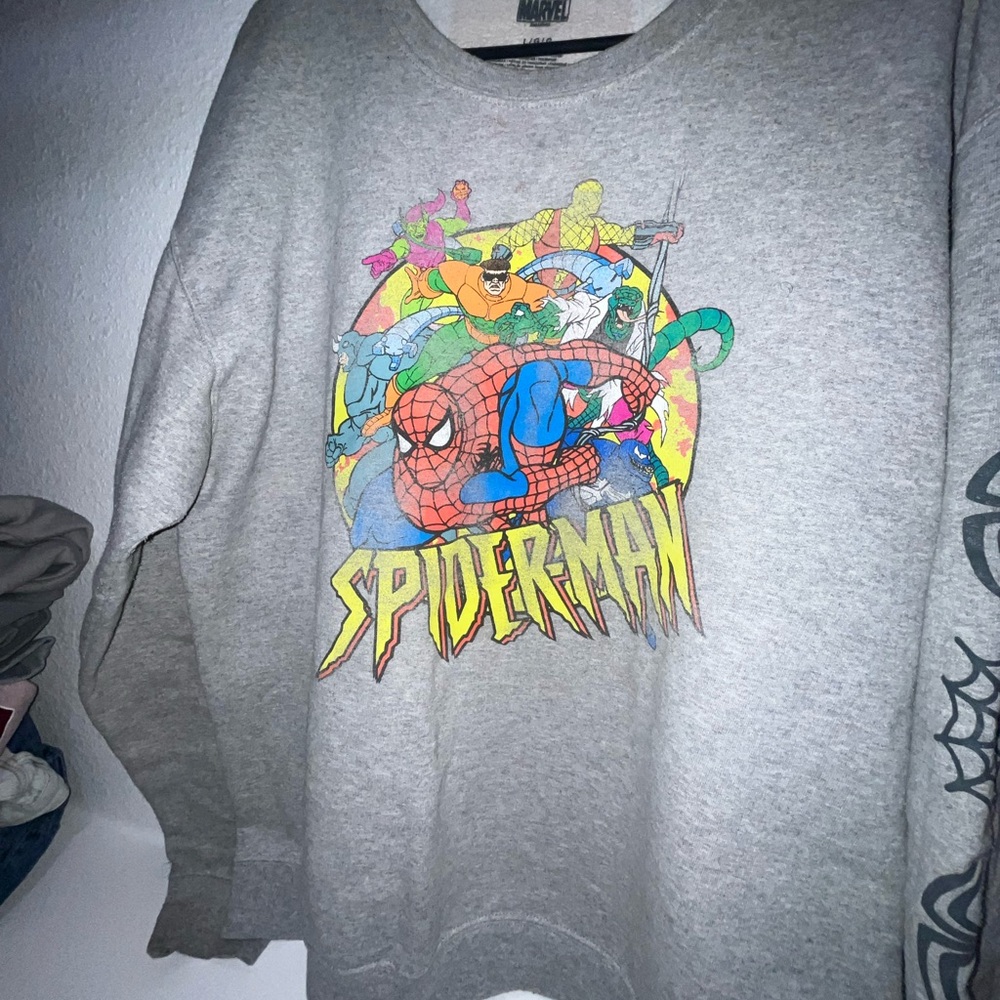 Marvel Spider-Man Graphic Crewneck Sweater